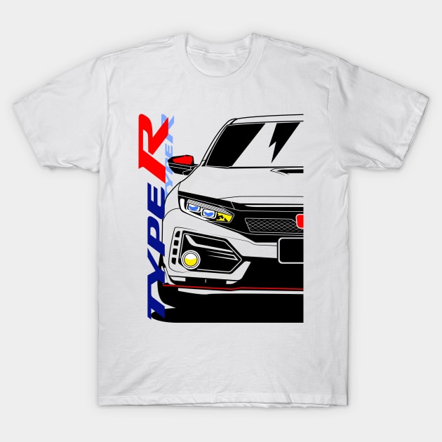 Honda Civic Type R 2020 T-Shirt by gaplexio